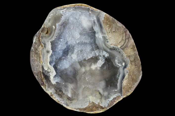 Crystal Filled Dugway Geode (Polished Half) #121736